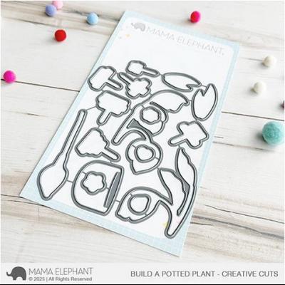Mama Elephant Creative Cuts - Build A Potted Plant